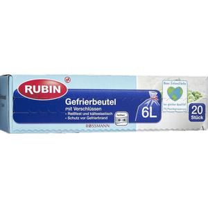Сумка для заморозки 6 л RUBIN, 20 шт.