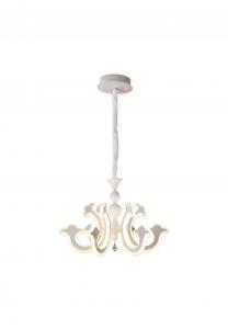 Лампа подвесная Näve Leuchten Ludwig с диммируемой светодиодной платой, 66 см, белый