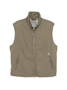 Жилет на молнии Tom Ford, зеленый