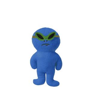Милая необычная подвеска в виде инопланетянина, плюш, высота 10см Velvet Mill, синий