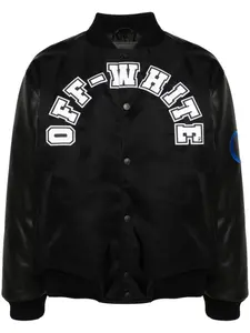 Бомбер Baseball Over OFF-WHITE, черный