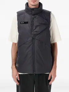 Стеганый жилет на молнии Oakley, серый