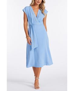 Женское платье BISHOP + YOUNG Salerno с отделкой Bishop + Young, Coastal blue