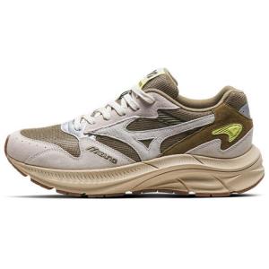 Кроссовки Pi Retro унисекс с низким верхом, зеленые/серые Mizuno