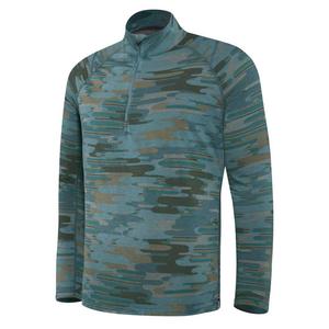 Базовый слой с длинным рукавом SAXX Underwear Viewfinder, синий