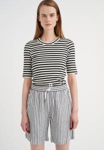 Футболка с принтом DAGNA STRIPED InWear, цвет black whisper white