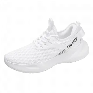 TAFN Износостойкие дышащие низкие повседневные туфли, белые, мужские