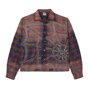 Топ Vale Forever Purple Fever Flannel, Blue/Orange