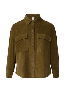 Блуза QS, оливковый