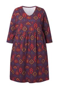 Мини платье Ulla Popken, Wine red/Dark red