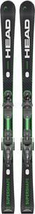 Горные лыжи Head Supershape e-Magnum с креплениями Protector PR Gripwalk, Black/Green W/ Protector Pr 11