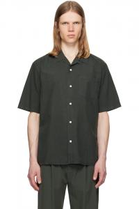 Рубашка Carsten из хлопка и тенсела Norse Projects, черный