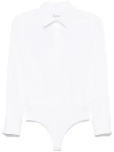 Поплиновое боди MAX MARA, белый