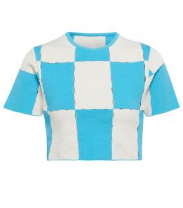 Вырезной топ La Maille Gelato Jacquemus, Multi-Blue