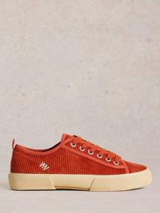 Кроссовки Pippa из вельвета White Stuff, Dk Orange