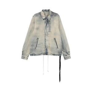 Куртка Rick Owens DRKSHDW Concealed Zip Front Jacket, Mineral Pearl