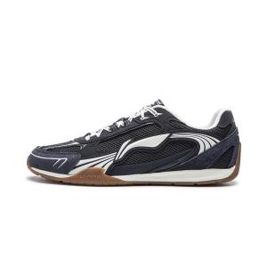 Кроссовки Li-Ning Film CLASSIC Abрасsion Resistant Breathable низкие мужские, night синий/айвори