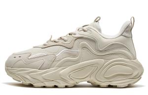 Кроссовки XTEP Migratory Chunky Sneakers Women's Low-top Milk Tea White, белый