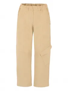 Вельветовые брюки с карманами-карго DONDUP KIDS, нейтральный