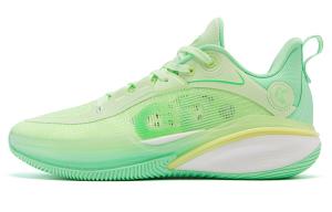 Баскетбольные кроссовки FE1.0 мужские низкие зеленые Qiaodan