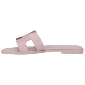 HERMES Тапочки-слайды Oran, женские, розовые