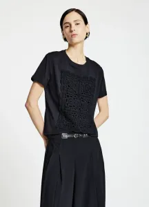 Футболка с принтом Calliope, Ultrablack