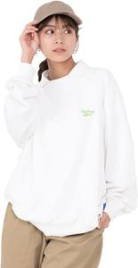 Толстовка Reebok rm-4100-rm-4101-rm-4102, флисовая подкладка, мужская, женская, белая