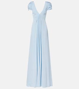 Шелковое платье Markarian, Ocean Blue