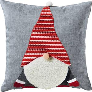 Наволочка Erwin Müller 207147, коричневый - серый - текстиль - 40 x 1 x 40 см