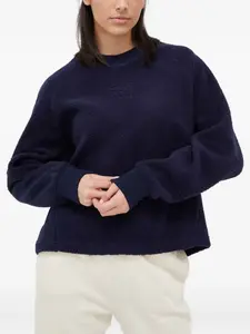 Свободный свитшот с тиснением и круглым вырезом P.E Nation, синий