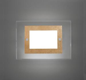 Настенная лампа Lumicom, 6x35x25 см, золотой