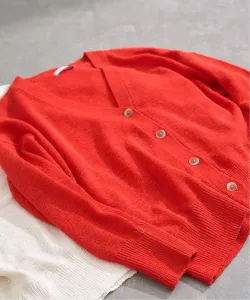 Кардиган с V-образным вырезом из тесьмы Journal Standard, цвет Red