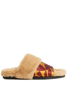 Жаккардовые шлепанцы Winter La DoubleJ, нейтральный