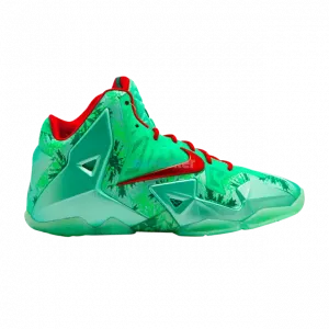Кроссовки Nike LeBron 11 GS 'Christmas', бирюзовый