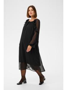 Платье KCmilanna А-силуэта в цвете Black Deep KAFFE curve
