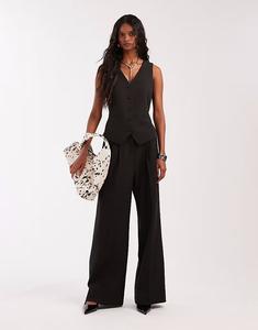 Брюки Evander на завязках серого цвета Nobody'S Child