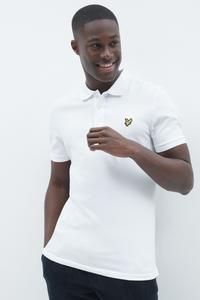 Классическая рубашка-поло Lyle & Scott, белый