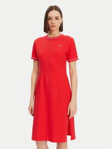 Платье облегающего кроя для повседневной носки EF9988 Lacoste, красный