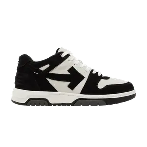 Кроссовки Off-White Off-White Out of Office 'Black White Suede', белый