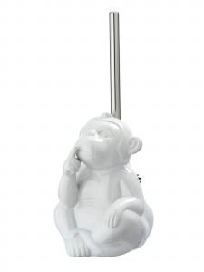 Wenko Аксессуары для туалета 'Cat' в белом цвете