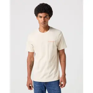 Футболка с коротким рукавом Wrangler Graphic, бежевый