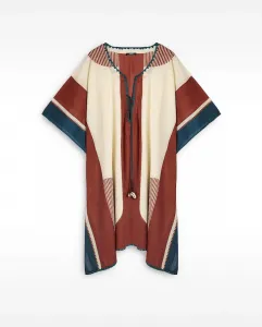 Женский кафтан с декоративным шнуром и полосатым принтом Parfois, многоцветный