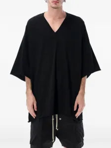 Футболка с V-образным вырезом Tommy Rick Owens, черный