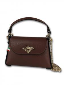 Кожаная сумка через плечо Florence коричневого цвета, примерно 19 см Florence