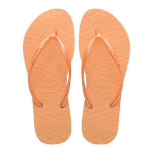 Женские шлепанцы Hav. Тонкий персик 412 Havaianas, персиковый
