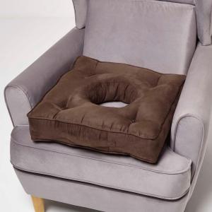 Подушка для сидения Homescapes, 50x50x10 см, коричневый