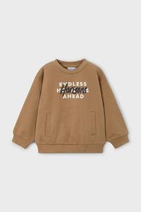 Детская толстовка Mayoral, коричневый