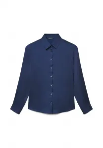 Окрашивание рубашки Calliope, Blu Notte