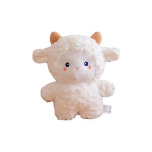 Милый пшеничный плюшевый ягненок плюшевая кукла высота 35см MIANHUIYI