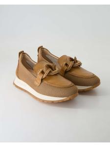 Кроссовки на шнуровке Hispanitas, коричневый